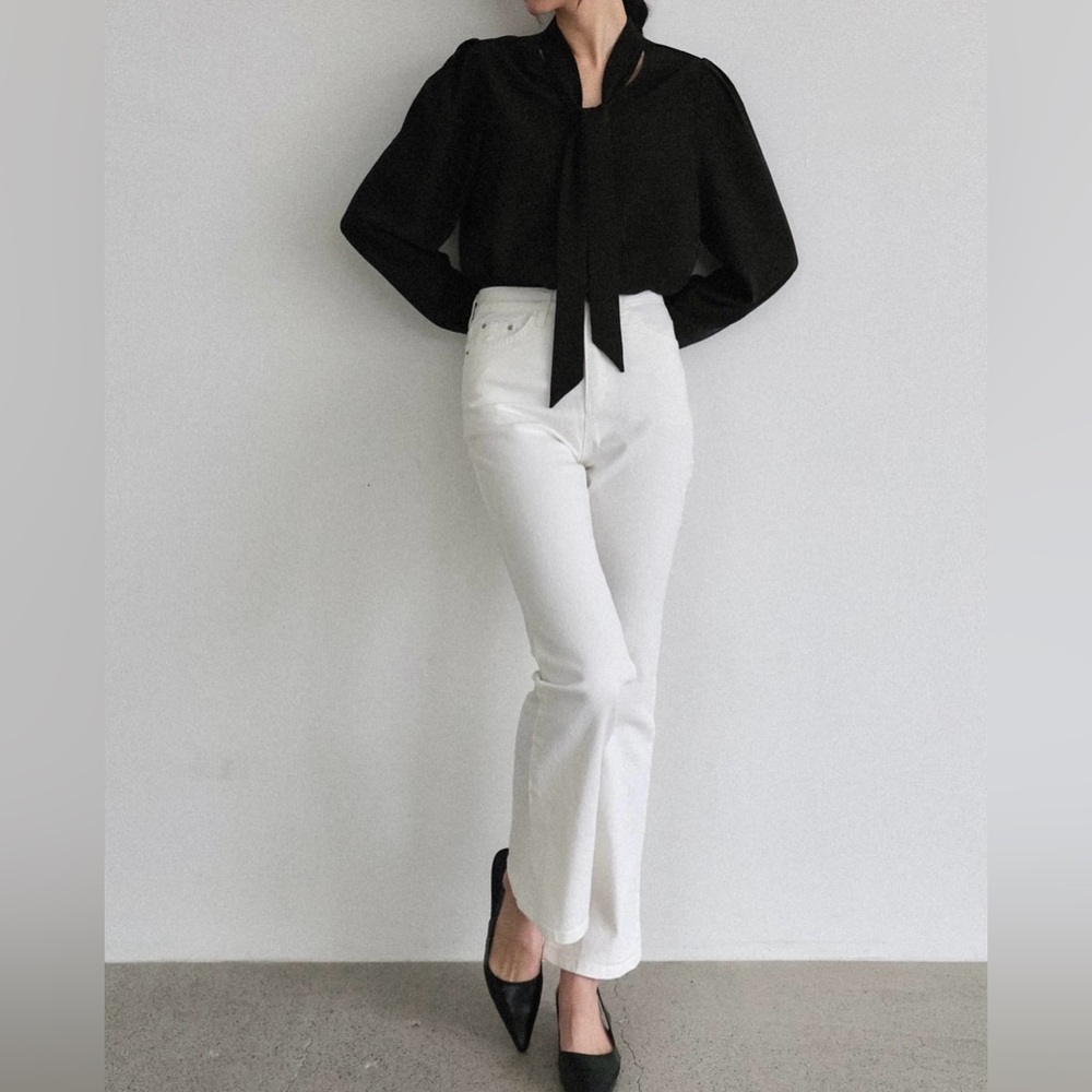New-Cotton Pants with Hidden Banding - Picture 4 of 10